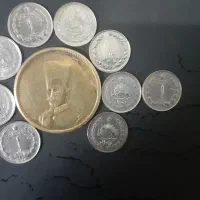 تعدادی سکه قدیمی شاهی و جمهوری و خارجی