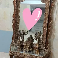 آینه و شمعدان قدی