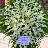 فروش تاج گل تسلیت و افتتاحیه/لیبل رنگی|خدمات پذیرایی، مراسم|اردبیل, |دیوار