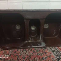 سینک ظرف شویی دوقلو محکم عالی تمیز وسالم|مصالح و تجهیزات ساختمان|اصفهان, عسگریه|دیوار