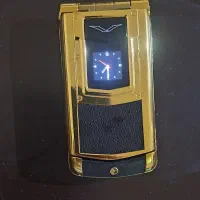 گوشی ورتو تاشو v77 گلد