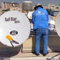 نصاب آنتن تلوزیون لوستر کولر و....