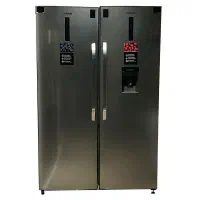 یخچال فریزر دوقلو سوزوکی مدل ROG۳۷۳DSIR- استیل