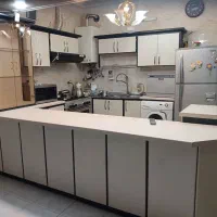 کابینت آشپزخانه  فلزی  با ورق ضخیم