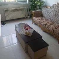 مبلمان سلطنتی ۷ نفره با جلومبلی و دوعددعسلی|مبلمان خانگی و میز عسلی|سنندج, |دیوار