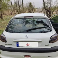 پژو 206سالم وتمیز