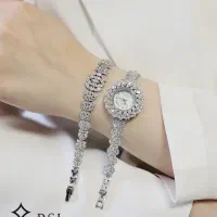ست ساعت و دستبند نقره (  هایپر نقره رفیعی )