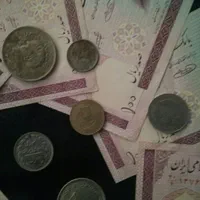 مقدار اسکناس وسکه دوعدد شاهنشاهی|کلکسیون سکه، تمبر، اسکناس|قم, باجک دو|دیوار