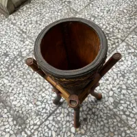 گلدان بامبو پایه دار