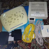 دو عدد مودم در حد نو (کم کار)