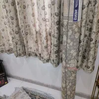 فرش فیلی و طلایی با گلهای طلایی