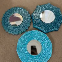 آینه سنتی سفالی