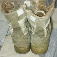 کفش پوتین خاکی جنس اعلأ یک روز استفاده شده کلن.|کیف، کفش، کمربند|تهران, علیآباد|دیوار