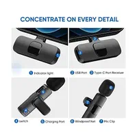 میکروفون تولید محتوا  تایپ سی، ایفون k9|لوازم جانبی موبایل و تبلت|مشهد, پنجتن|دیوار