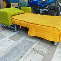 مبل تختخوابشو یکنفره(تخت خواب شو)|مبلمان خانگی و میز عسلی|اسلام‌شهر, بهرام آباد|دیوار