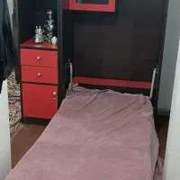 کمد و تختخواب جکدار همراه تشک