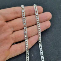 زنجیر نقره مردانه ترک مدل تی تتا (گردنبند)