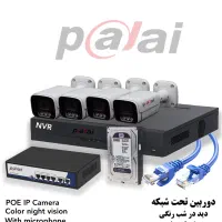 پکیج کامل دوربینهای مداربسته ۵ مگاپیکسل IP وAHD