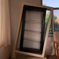 قفسه دکوری|کتابخانه، شلف، قفسه‌های دیواری|خرم‌آباد (تنکابن), |دیوار