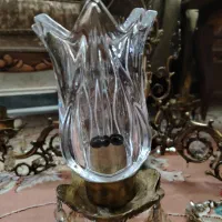 تعداد 10عدد رلاله لوستر بزرگ درحد نو شفاف