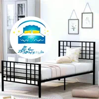 تخت خواب یک نفره حاجی پور(تختخواب۱یکنفره)تشک حصیری|تخت و سرویس خواب|مشهد, حسین‌آباد|دیوار