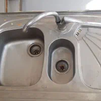 سینک۹۰سانت+شیر+سیفون