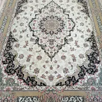 قالی قرمز/کرم رنگ فرش ارزان ماشینی در سایز مختلف|فرش|اصفهان, پروین|دیوار