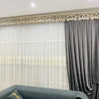 پرده شیک و کم کارکرد|پرده، رانر، رومیزی|شیروان (خراسان), |دیوار