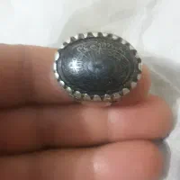 انگشتر نقره قدیم حدید پیشم