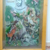 تابلو با میز عسلی سالم