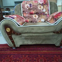 میز تلویزیون و مبل راحتی 7نفره.|مبلمان خانگی و میز عسلی|مرودشت, دولت آباد|دیوار