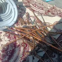 ۵کلاف ۳/۸و۵/۸دو سر فنر ۴و۵متری.۸کیلوتیکه لوله|کولر گازی و فنکوئل|اهواز, کمپلو شمالی|دیوار