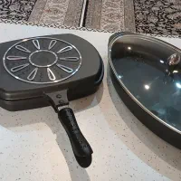 یک عددتابه ماهی مرغ گرانیتی ویک عددماهیتابه رژیمی