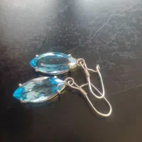 گوشواره باسنگ قیمتی