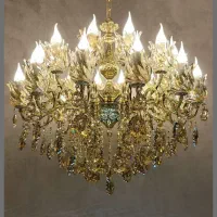 لوستر ۱۵شاخه ۳۰لامپ