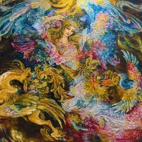 تابلو فرش دستبافت