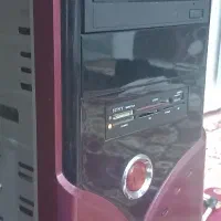 کامپیوتر به همراه کیس و مانیتور وکیبورد