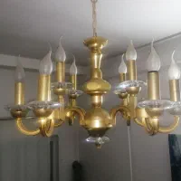 لوستر طلایی رنگ ثابت