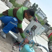 خدمات  نصب جابه جایی سرویس کولرگازی تخصصی