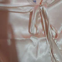 شنل ساتن رنگ بژ مناسب مراسم عقد|لباس|تهران, شهر زیبا|دیوار