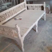 ساخت انواع تخت سنتی و کرسی|تخت و سرویس خواب|قم, قلعه صدری|دیوار