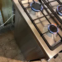 اجاق گاز استیل اسنوا مشابه نو فندار|اجاق گاز و لوازم برقی پخت‌وپز|اصفهان, دستگرده|دیوار
