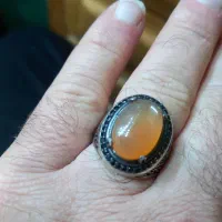 انگشتر نقره عقیق یمنی اصل شرف الشمس