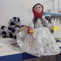 عروسک ننه بزرگ دستی