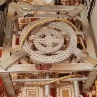 اجاق گاز دوشعله پروفیلی بزرگ سایز ۵۰*۵۰