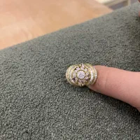 انگشتر نشان زیبا با کسر نگین|جواهرات|تهران, خزانه|دیوار