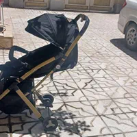 کالسکه و کریر رنگ مشکی کسی خواست کریرم میدم|کالسکه و لوازم جانبی|قوچان, |دیوار