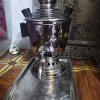 سماور ذغالی نقلی نیم لیتری