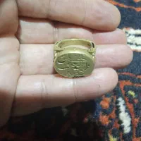 انگشتر خطی برنجی|جواهرات|اهر, |دیوار