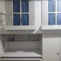 ست کامل میز، تخت و کمد نوجوان تمیز و سالم